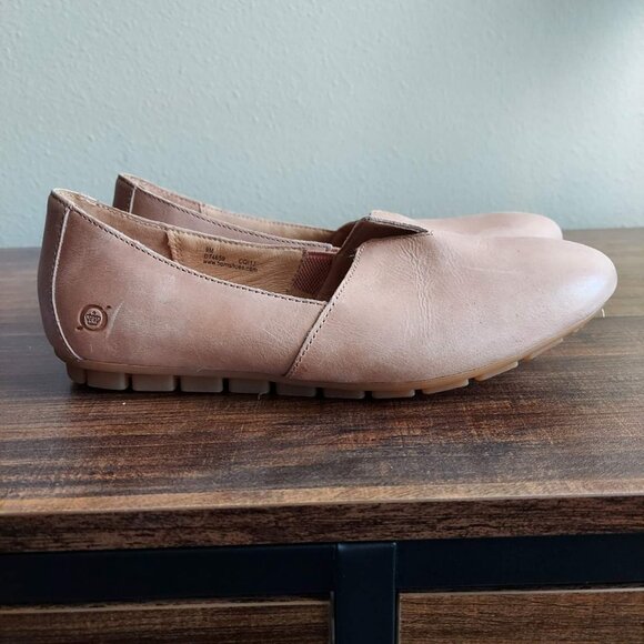 NWOT Born Sebra Leather Flats - Picture 5 of 6